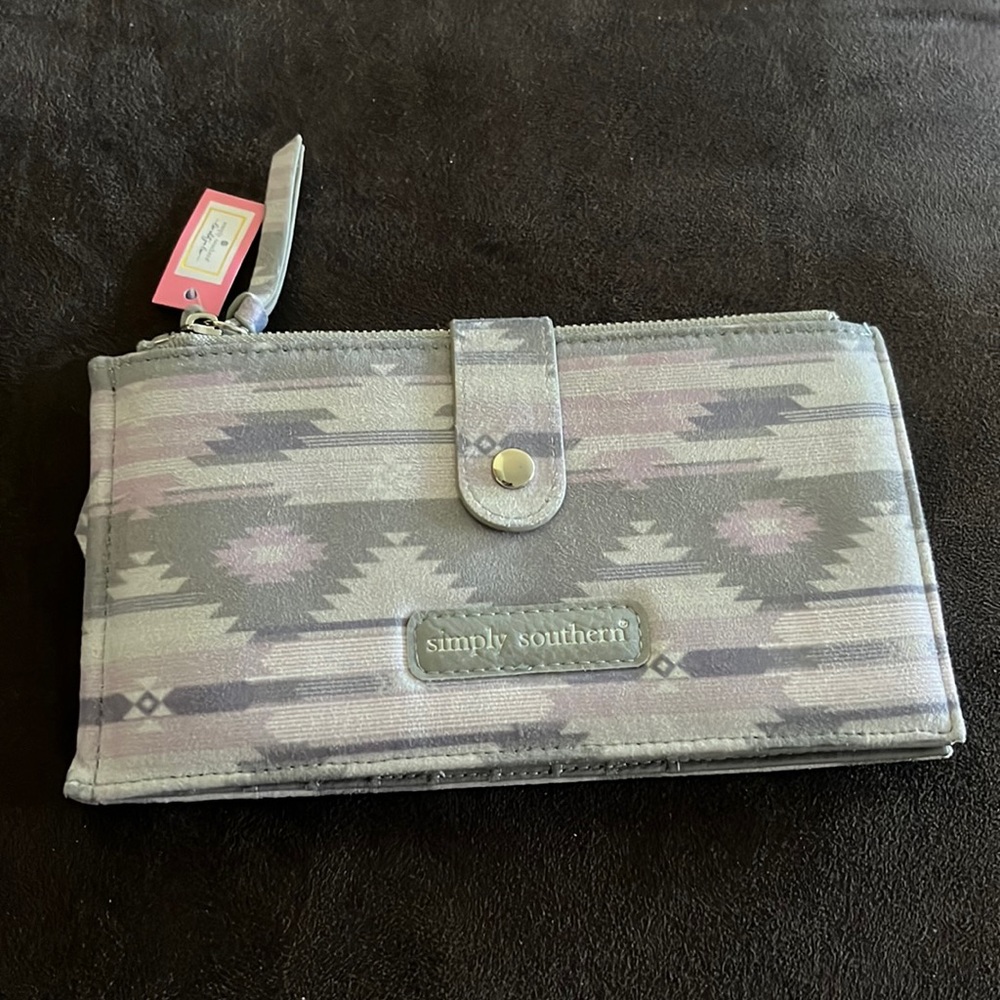 Simply Southern Aztec Card Wallet New with Tags